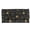 Celestial Sun Moon Pattern, variant on Galaxy Spiral Starry Print Long Wallet, PU Leather Women's Trifold Wallet for Travel, with Zipper Pocket Buckle Womens Wallet