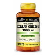 Mason Natural Korean Ginseng 1000 MG - 60 CT