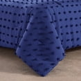 thumbnail image 5 of JML 3 Piece Tufted Comforter Set King With 2 Pillow Shams, Dot Pattern Comforter Set, 5 of 5