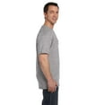 thumbnail image 3 of The Hanes 61 oz Beefy-T with Pocket LIGHT STEEL S, 3 of 4