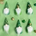 thumbnail image 4 of AYktou 6Pcs St Patricks Day Hanging Gnome Ornaments-Plush Dolls St Patricks Day Ornaments for Tree,Irish Shamrock Ornaments Leprechaun Doll Gifts for St. Patrick's Day Party Spring Decorations, 4 of 15