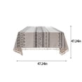 thumbnail image 3 of QTOCIO Home Decor, Tablecloth Waterproof Spillproof Wrinkle Free Table Cloth Kitchen Decoration Fabric Table Cover For Holiday Multiple Sizes Available, 3 of 5