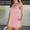 Pink, variant on Summer Saving Clearance AXXD Ladies New Arrivals,Solid Neck Sleeveless Short Jumpsuit Rompers With Pockets Jean Shorts for Teen Beige 8