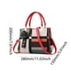 thumbnail image 2 of Bolso tipo cartera de lujo para mujer bolso de viaje con correa ajustable para el hombro de cuero PU, 2 of 7