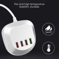 thumbnail image 3 of Cargador USB Portátil ANGGREK De 4 Puertos Alta Resistencia Cuatro Dispositivos De Salida Rápida, 3 of 7