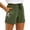 Army Green, variant on Linen Shorts for Women Baggy Shorts Women Beach Lightweight Short Linen Bermuda Shorts for Women Beach Resort Pants Womens Linen Shorts Beach Shorts with Pockets High Waisted Wide Leg Black XL