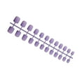 thumbnail image 1 of Dalazy Square Fake Nail Set Classic Scratch Resistant Artificial Press-on Fingernails Full Cover Strong Viscosity Manicure Stickers Type 1 Type 12, 1 of 6