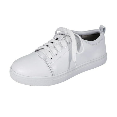 

FUZZY Anita Women s Wide Width Comfort Lace-up Sneakers