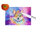 thumbnail image 3 of Corgi Hippie Dawg Glass Cutting Board Large 12 in x 15 in, 3 of 5