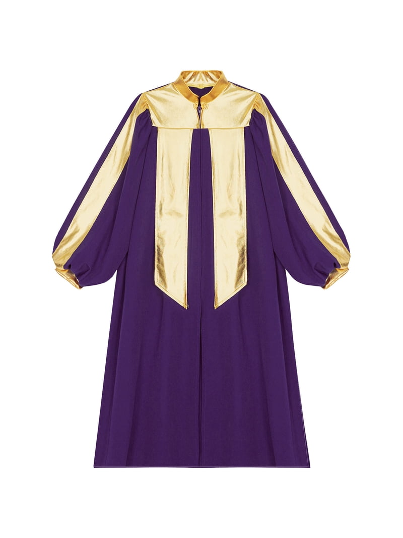 Alvivi Kids Preschool Graduation Gown Gold Trim Choir Robe Long Seeve Muslim Thobe Kaftan Prayer Dress Purple 16 - Walmart.com Alvivi Kids Preschool Graduation Gown Gold Trim Choir Robe Long Seeve Muslim Thobe Kaftan Prayer Dress Purple 16 - Walmart.com