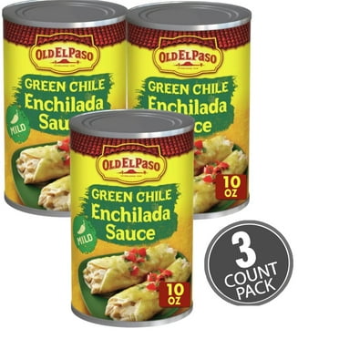 Old El Paso Enchilada Sauce Mild Green Chili 10oz pack of 3