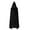 Black, variant on Ponceau Black Cloak with Hood Full Length Halloween Cloak Vampire Cape for Women Black 130cm
