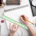 thumbnail image 4 of Plastic Straight Rulers Set, Precision Scale Measuring Tools for Math Drawing, 4 of 9