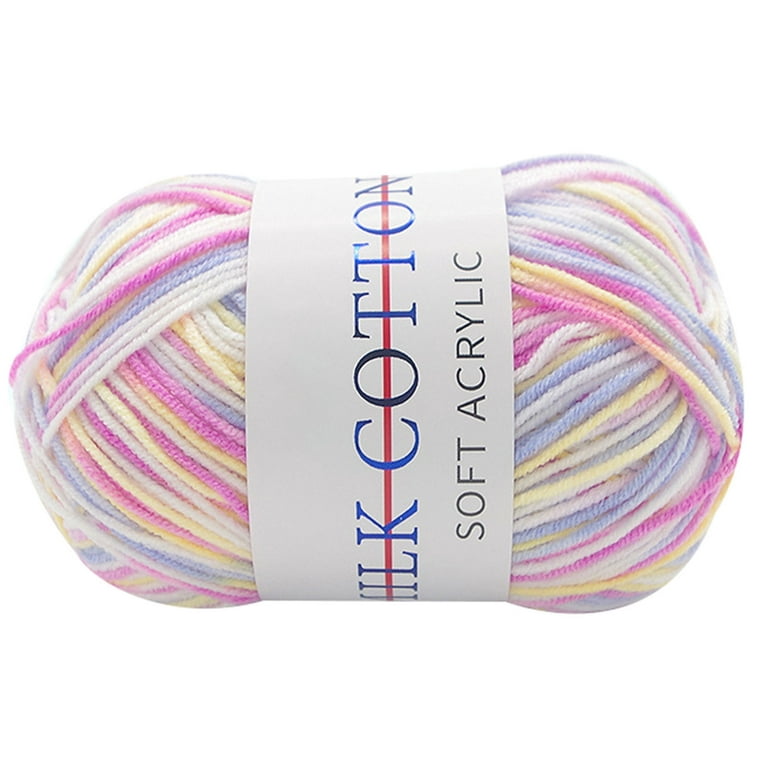 Super Thin Matte Blanket Yarn for Crochet, Amigurumi, and Crafting, 50 g  100% Polyester Thin Yarn