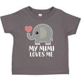 thumbnail image 3 of Inktastic My Mimi Loves Me Grandchild Boys or Girls Toddler T-Shirt, 3 of 5