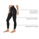 thumbnail image 4 of Leggings CRZ YOGA Butterluxe Cintura Alta 64 cm Negro XL, 4 of 7