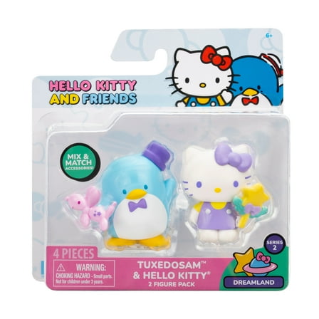 Hello Kitty And Friends Hello Kitty & Tuxedosam Dreamland Vinyl Figures 2-Pack