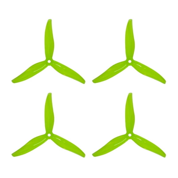 4PCS 51377 5 Inch Propeller 3-Blade CW CCW FPV Propeller for RC Drone FPV Racing Compatible with 2207 Motors E