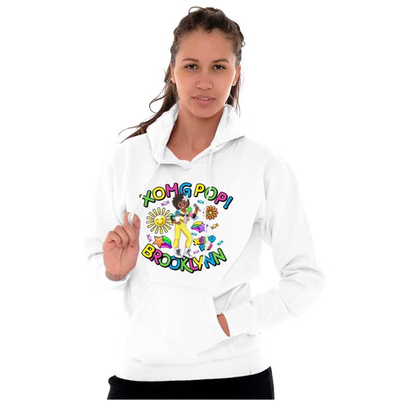 XOMG POP Brooklynn Star Power Cartoon Women Plus Size Hoodie Brisco Brands 2X