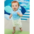 thumbnail image 2 of Garanimals Baby Boy Cotton Lap-Shoulder Short-Sleeve Bodysuit, 0–24M, 2 of 8