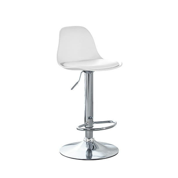 SET DE 2 BANCOS TIPO EAMES COLOR BLANCO