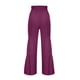 thumbnail image 5 of Pantalones de pierna ancha para mujer Moda Casual Cintura alta Cintura elástica Correas con cordón Color sólido Volantes Pantalones largos Odeerbi  ODB-5, 5 of 5