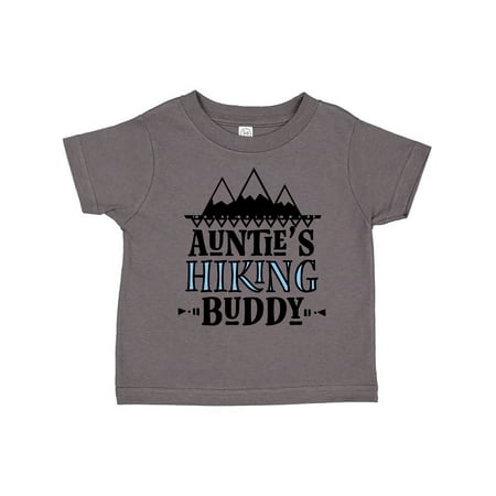 

Inktastic Auntie Hiking Buddy Hiker Gift Toddler Boy Girl T-Shirt