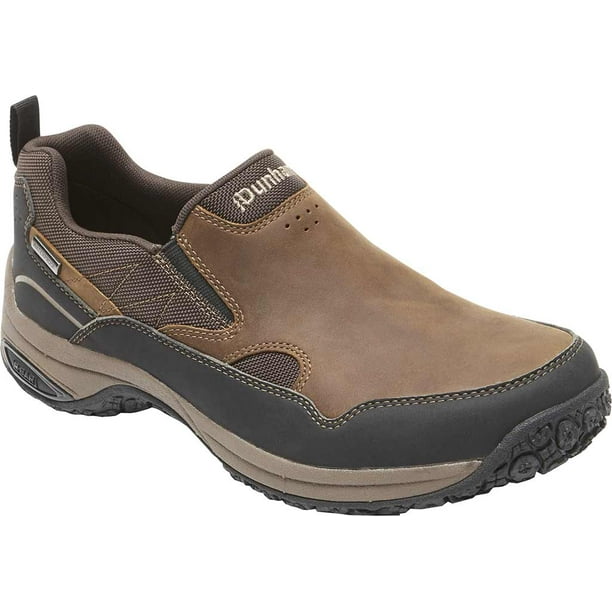 Men's Dunham Cloud Plus Slip On Sneaker Brown Leather - Walmart.com