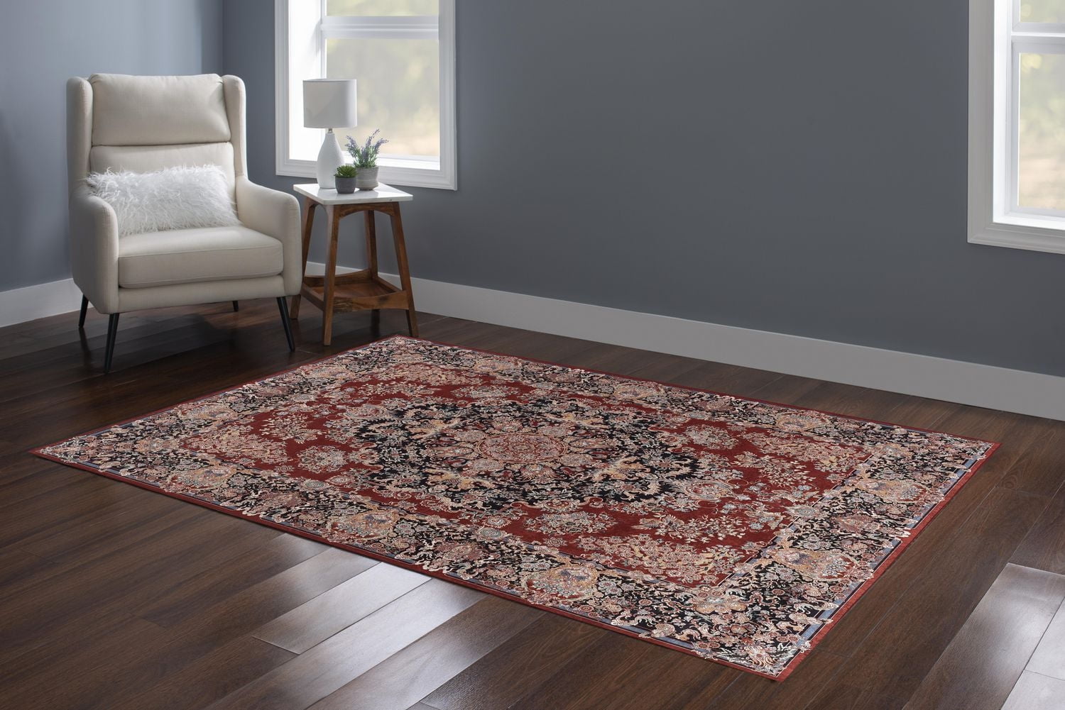 Emerald Martin Blue & Navy 2'2" x 3'2" Accent Rug