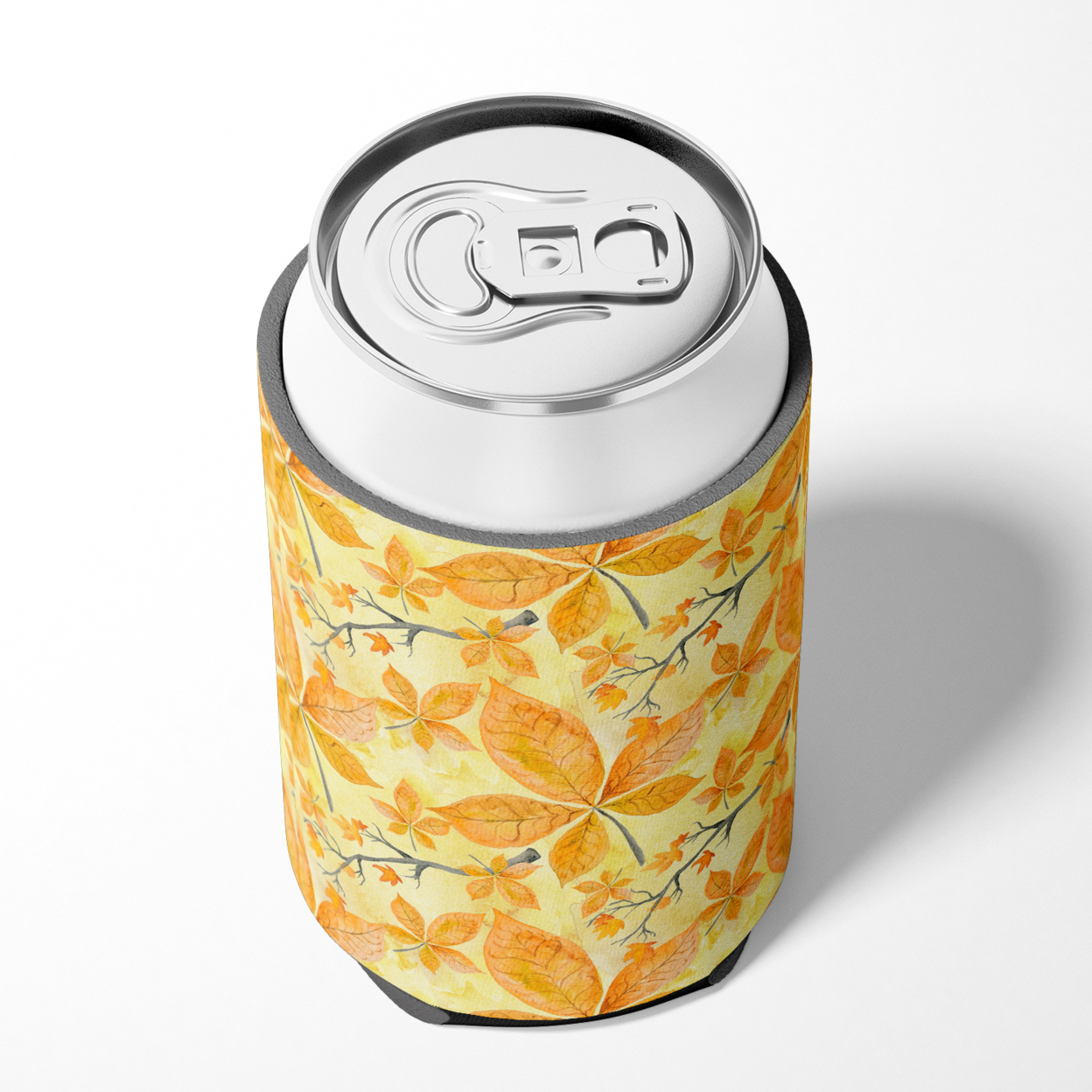 Fall Leaves and Branches Can or Bottle Hugger
