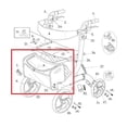 thumbnail image 3 of Pièces de Rechange pour Dévidoir Nitro Aluminium, (Sac de 7, pour Nitro Rouge), 3 of 4