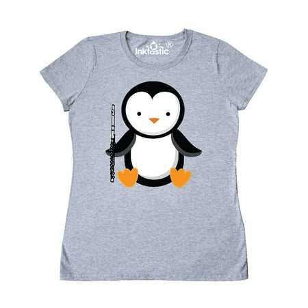 Flute Penguin Music Women's T-Shirt