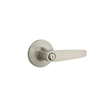 Round Corner Latch (Kwikset SL3000WI-15 Safe Lock Winston Privacy Round Corner Adjustable Latch, Strike Door Lock, Satin)