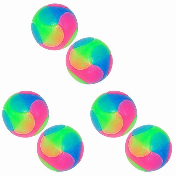6 x Light Up Ball-Color