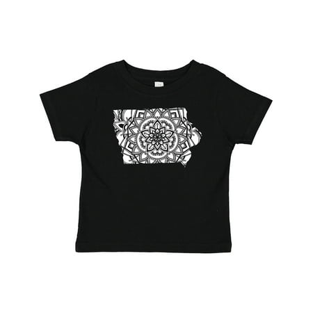 

Inktastic Iowa Silhouette Mandala Boys or Girls Baby T-Shirt