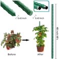 thumbnail image 3 of C-Bite 2.5 Feet (30 Inches) Garden Stakes for Plant Support - Plant Stake Sticks, 20 Pack, 3 of 6