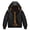 Black, variant on Heting Boys Faux Leather Motorcycle Jacket with Removable Hood Warm Fleece Lining Windproof PU Bomber Coat for Fall Winter Black 10-12