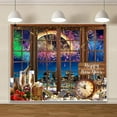 2025 Happy New Year Backdrop New Year Eve Photo Backdrop Shining Bokeh