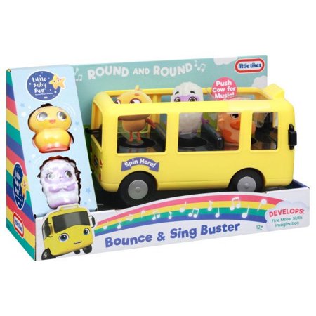 Little Baby Bum Bounce & Sing Buster School Bus Musical Vehicle Playset