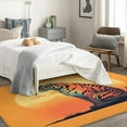 thumbnail image 3 of Tiger Area Rug 6x9, Wild Tiger Rugs for Bedroom Living Room, Animal Carpet, Machine Washable Rug, Non Slip soft Low Pile Rugs Large Area Rug Home Decor, 3 of 7