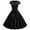 Black, variant on Aloohaidyvio Summer Dresses for Women 2024,Women Vintage Short Sleeve 50s Housewife Casual Evening Party Prom Dress