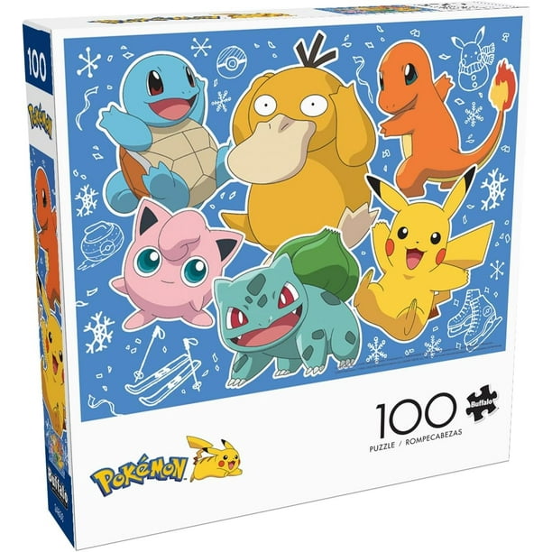 Rompecabezas Buffalo Games Pokémon Kanto Holiday, 100 piezas