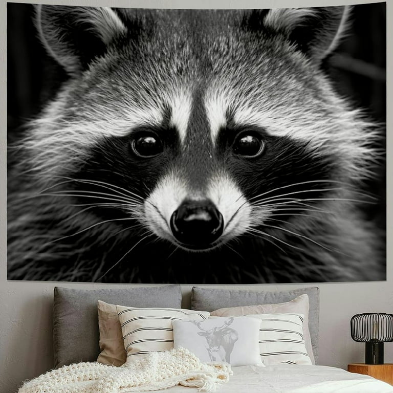 Raccoon tapestry hotsell