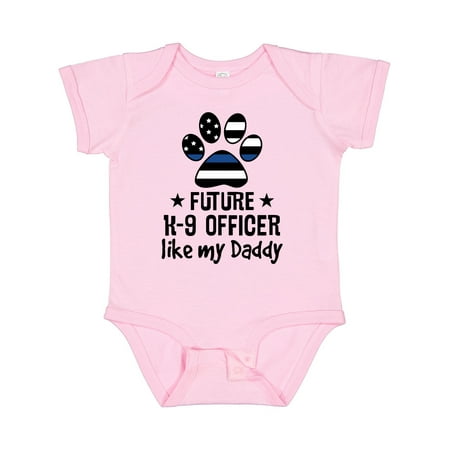 

Inktastic Future K 9 Police Officer Like Daddy Gift Baby Boy or Baby Girl Bodysuit