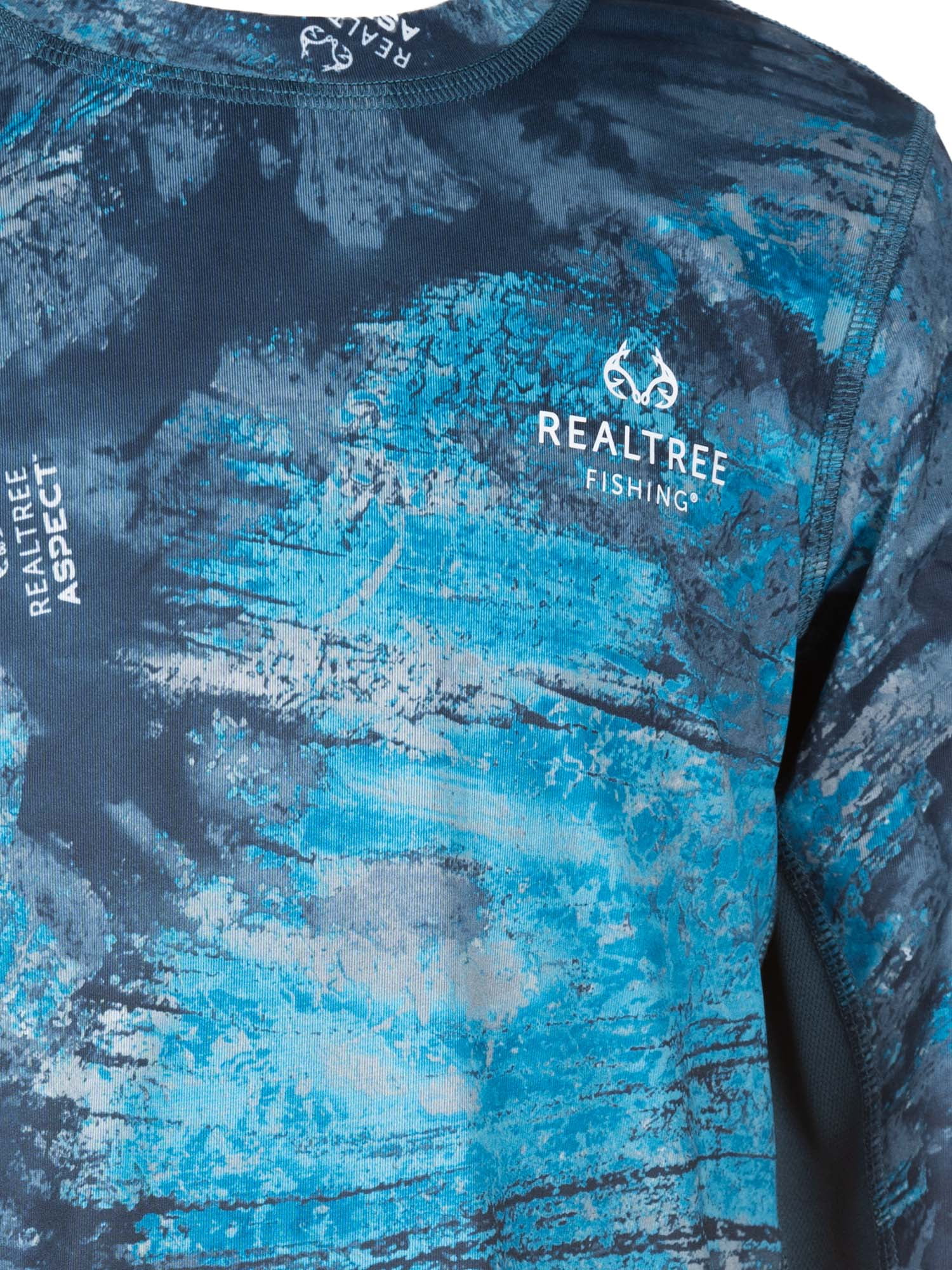 Realtree Aspect Youth Long Sleeve Reversible Fishing Shirt