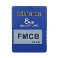 thumbnail image 2 of Tarjeta de memoria McBoot V1.953 de 8 MB gratis para PS2 FMCB 1.953 Tarjeta de memoria (azul), 2 of 6