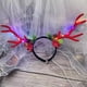 thumbnail image 3 of Diadema de alce grande para niña de Navidad, linda diadema de astas, horquilla de hada súper Mori, accesorios para el cabello, tocado fácil de usar, 3 of 5