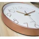 thumbnail image 2 of Reloj De Pared Silencioso, Moderno Y Grande De Cuarzo Color de la estructura Oro rosado Color del fondo Oro rosado, 2 of 8