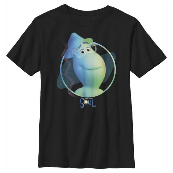 Boy's Soul Mentor Joe Portrait  Graphic Tee Black X Small