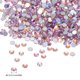 thumbnail image 2 of Uxcell 1440Pcs Glass Diamante Rhinestone, Man Made Gems AB Light Pink 2.3-2.5 mm, 2 of 6